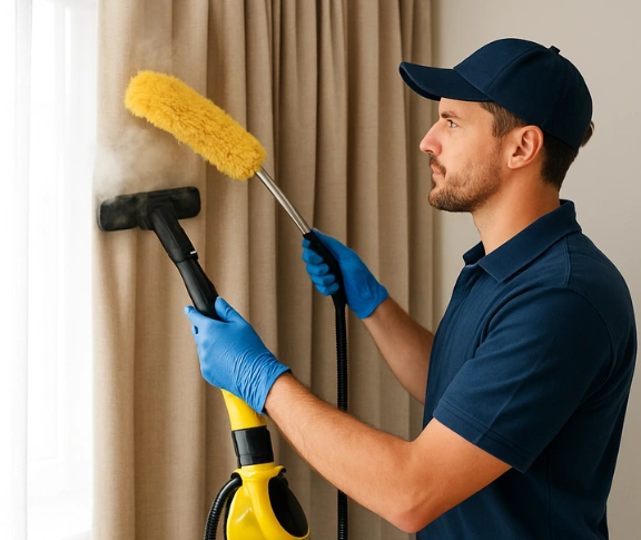 Trusted blind cleaning technician Matty Curtain Cleaning bunkers-hill-vic QLD