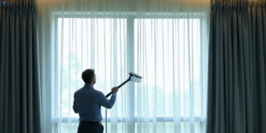 Commercial drapes cleaning service bunkers-hill-vic hotels offices